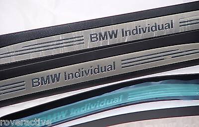 BMW Genuine E60 E61 5 Series 2004-2010 Individual Door Sill Tread Plates Set 4 2