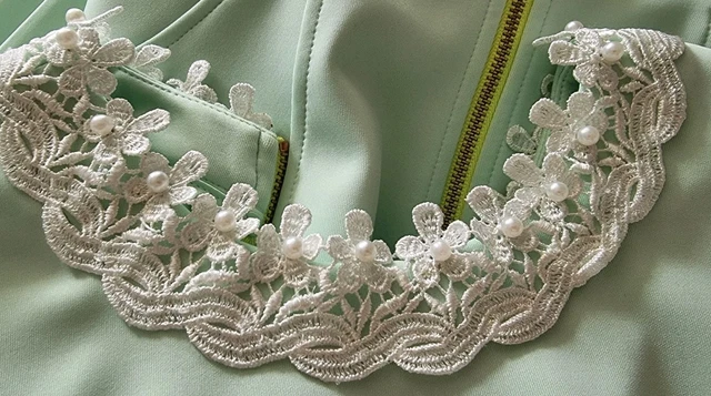 TED BAKER NISTEE Rare Celebrity Mint Green Skater Style Dress Size 1 Uk (8)  79.95 - PicClick UK