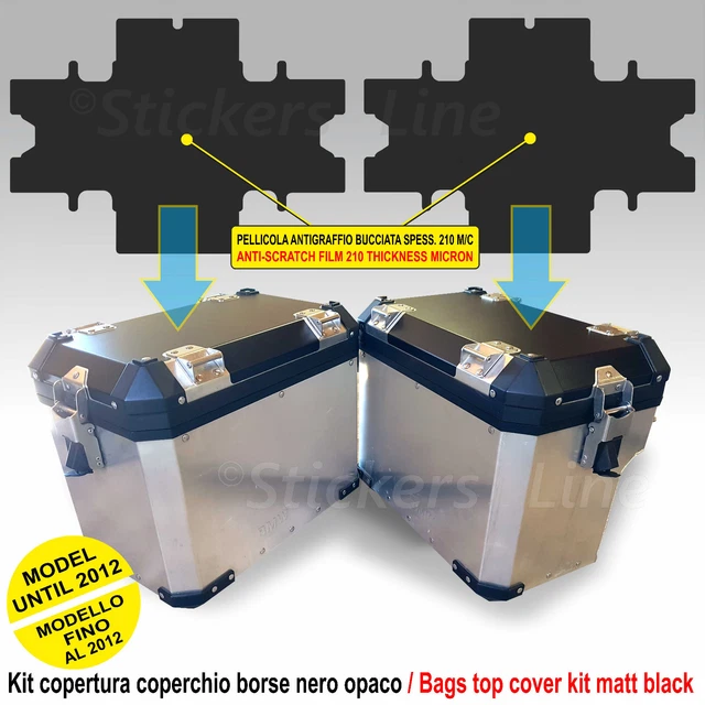 Kit Autocollants BMW R1200GS - Qualité Vinyle Brillant, Déco Moto