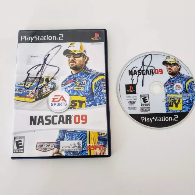 PS2 Nascar 09 Playstation Racing Game Signed by ELLIOTT SADLER Autograph!!