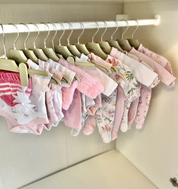 Beautiful Premature Tiny Early Baby Girls Essential Clothes Set 5lbs Bundle