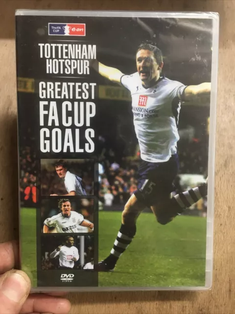 Tottenham Hotspur Greatest FA Cup Goals(UK DVD)New+Sealed Spurs Gascoigne Defoe