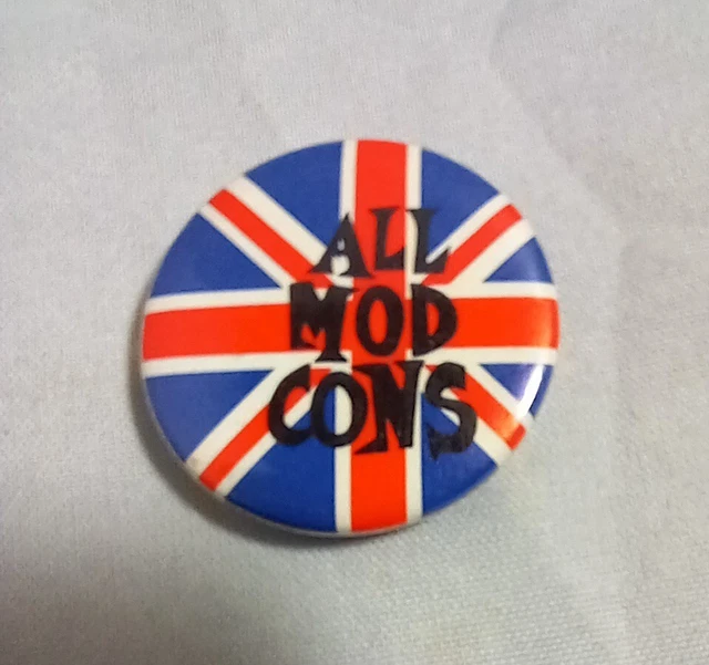 &THE JAM& METAL PIN BADGE late 1970's , early 1980's - "All MOD Cons" £ ...
