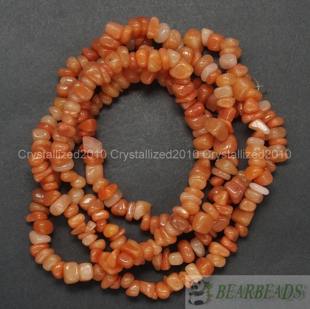 Natural Gemstone 5-8mm Chip Beads Lapis Hematite Turquoise Malachite Coral 35"