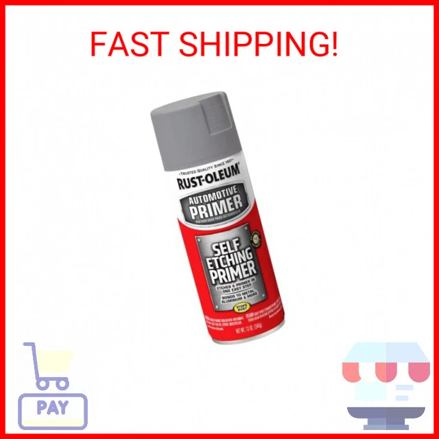 RUSTOLEUM 249322 AUTOMOTIVE Self Etching Primer Spray Paint, 12 oz