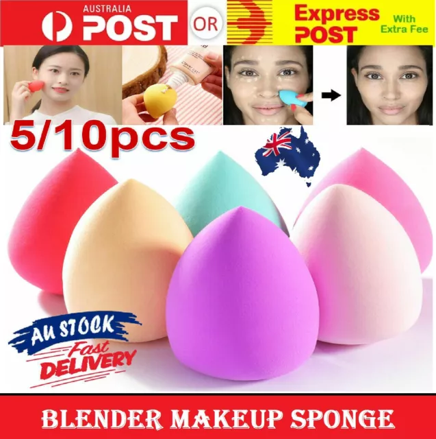 1/5/10 Blender Makeup Foundation Bottle Gourd Beauty Sponge Flawless Powder Puff