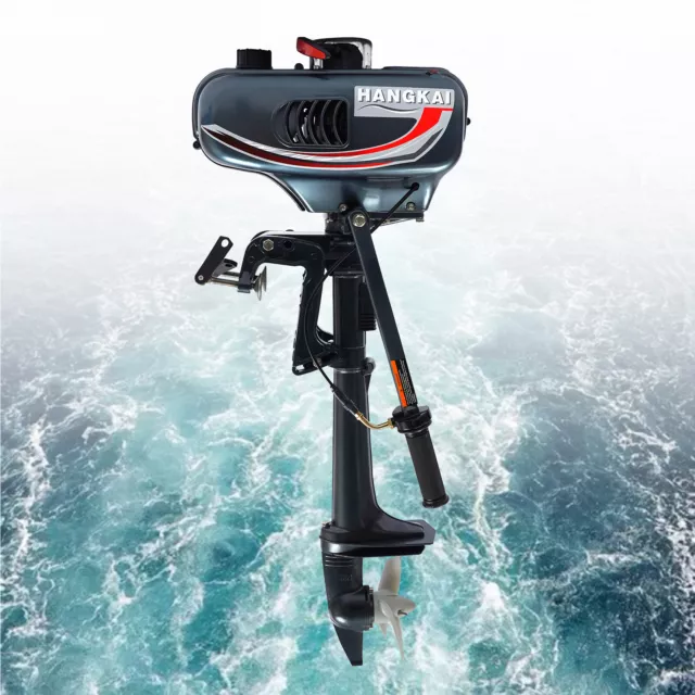 HANGKAI OUTBOARD GASOLINE Engine 3.6HP 2-Stroke Fishing Boat Engine Water  Cooled CDI £260.43 - PicClick UK