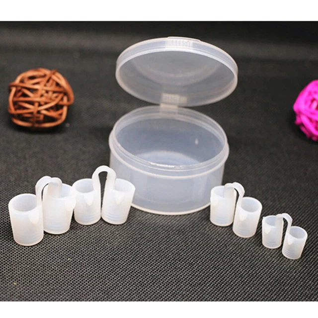 4 diverse dimensioni di silicone morbido antirussamento nasale antirussamento grado medico DilLAGH7