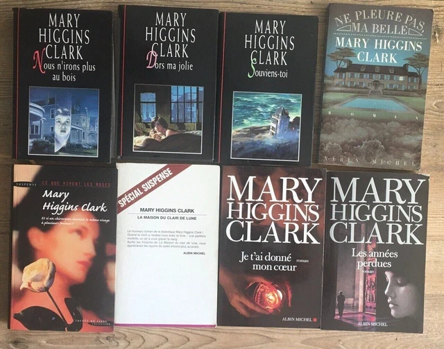 LOT DE 8 romans Mary Higgins Clark - Grand formats EUR 4,00 - PicClick FR