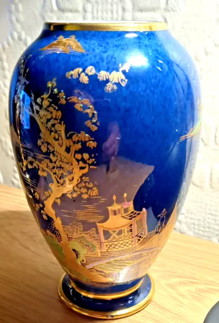 W & R Carlton Ware 'Temple' Pattern (#2481) Vase, Circa 1920s