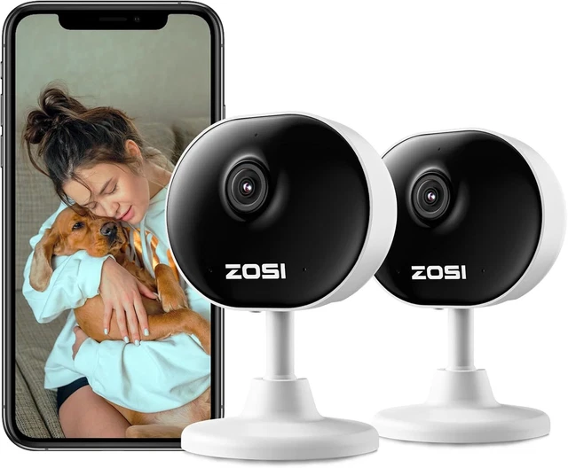 Jennov [5MP+360°PTZ] Kit Caméra de Surveillance WiFi Extérieure, 10CH