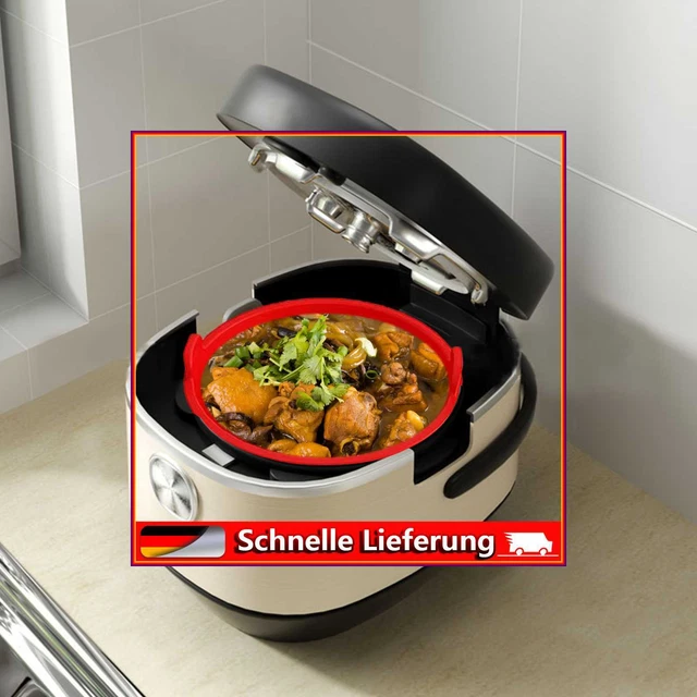 1/2 pieza delineador antiadherente de silicona olla de barro tapetes suministros de cocina