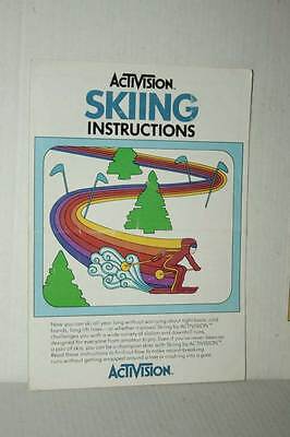 MANUALE ACTIVISION ICE HOCKEY INSTRUCTIONS USATO BUONO STATO INGLESE VBC 46716 