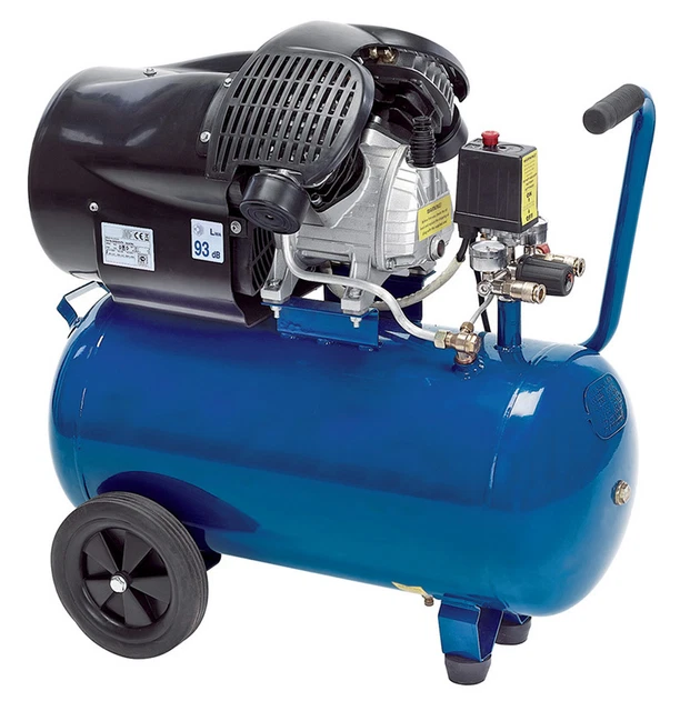 WORKZONE 50L 3HP 230V Twin-Cylinder Air Compressor (Made by Einhell ...