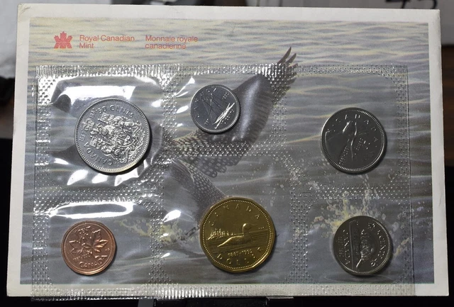 1992 Canada 6 Coin Proof Like Mint Set