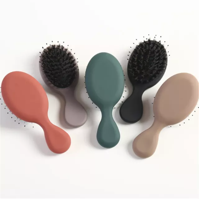 Salon Equipment Pocket Portable Hairbrush Massager Brush Styling Tool Hair Comb