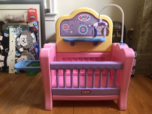 Little tikes baby born crib hotsell