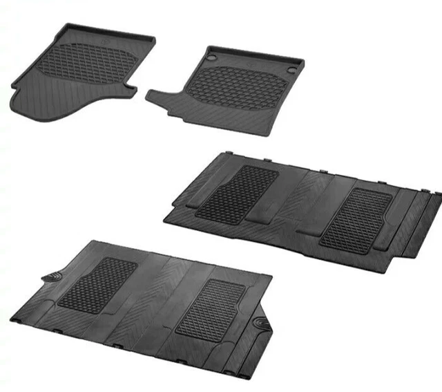 MERCEDES BENZ ORIGINAL rubber floor mats W 447 V class/EQV/Vito RHD