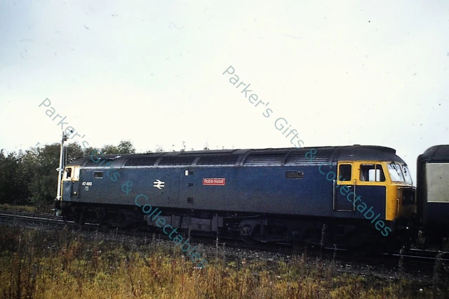 35MM RAILWAY SLIDE Diesel Electric Locomotive 47480 Settle (RB26) £2.70 ...