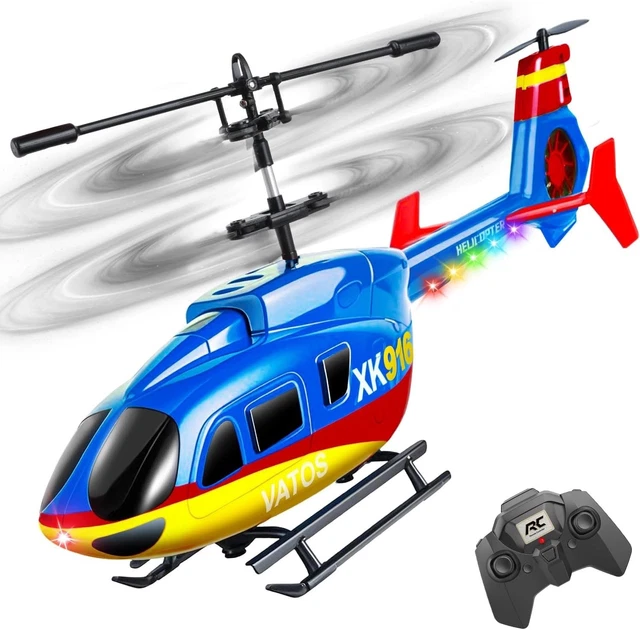 VATOS RC HELICÓPTERO, Helicóptero Control Remoto para Niños
