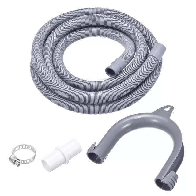 Washing Machine Drain Hose Extension Kits 9.84ft Gray for Washing Machine