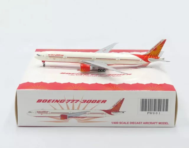 JC Wings 1:400 Air India VT-ALS Boeing 777-300 Model Aircraft