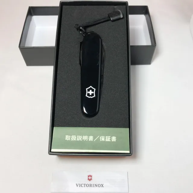 Navaja suiza Victorinox ónix edición negra espartana 1.3603.31P NUEVA de Japón