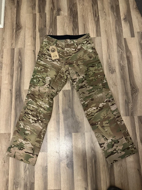 Beyond Clothing A5 Rig Softshell Pants Fleece Lined  Multicam Medium SOF AFSOC
