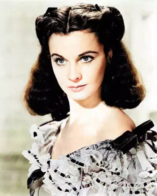 Vivien Leigh 8x10 RARE COLOR Photo 606