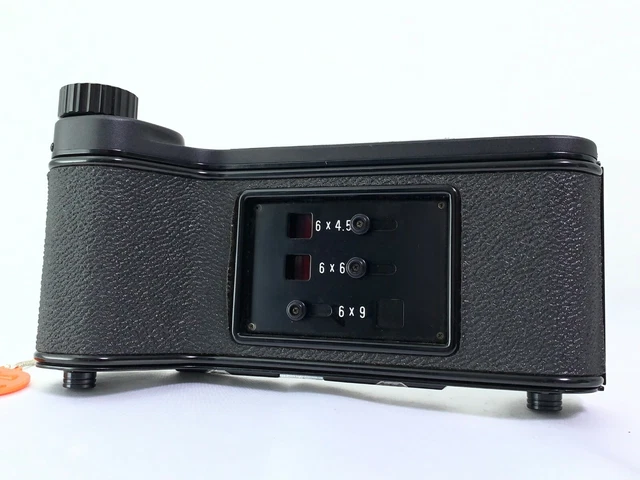 Près De Mint + Mamiya 6x4.5 6x6 6x9 Rouleau Film Arrière Support Pour Press