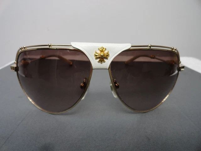 CHROME HEARTS KUFANNAW II GP-WS Gold&White Rare!!! $1,300.00  display picture 3