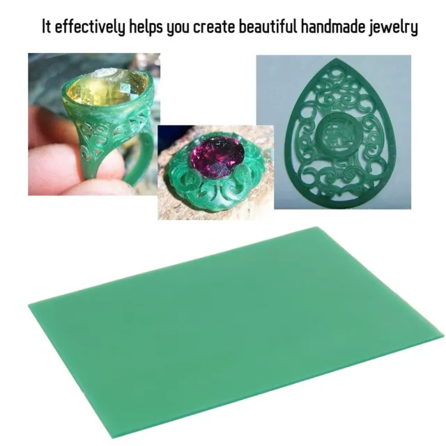 (1.2mm)Green Carving Wax Jewelry Engraving Waxing Tool Jewel Making Model PLM