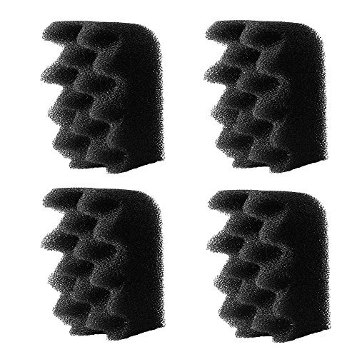 4-Pack Fluval-Compatible Replacement Foam Filters - Works with 304 / 305/ 306