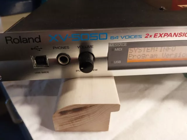 Roland XV-5050 synthesizer sound module with 2 expansion cards SRX-01 SRX-03