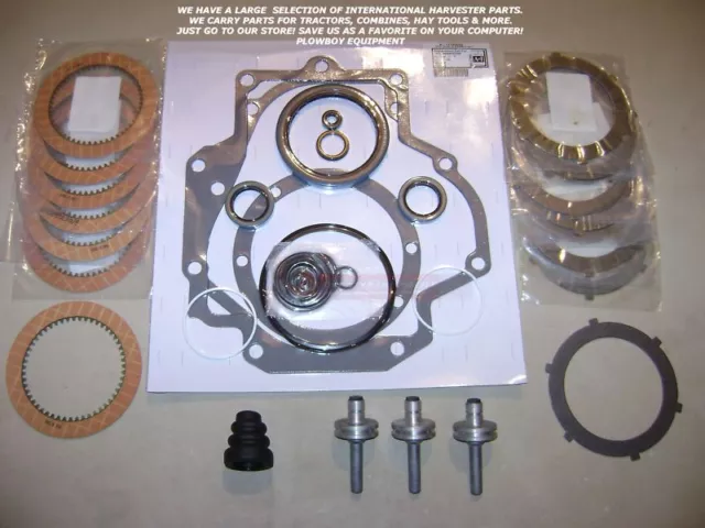 PTO Disc Gasket Piston Kit for IH 706 806 1206 756 856 886 1086 1486 3388 3788