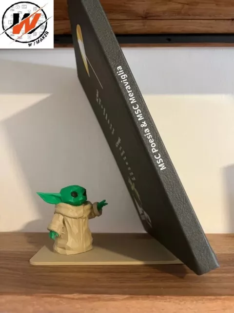 STAR WARS Baby Yoda - Grogu Cale Serre livre en lévitation - Impression 3D