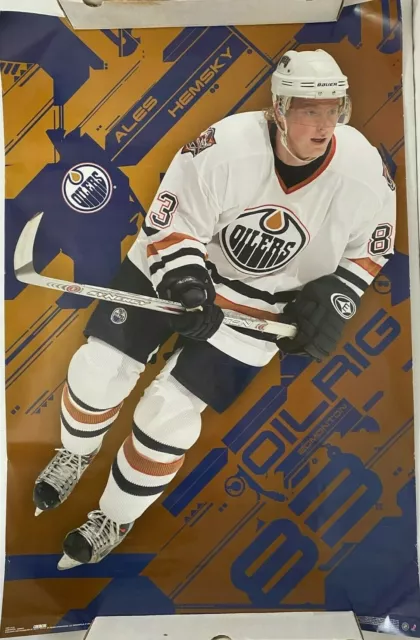 New Reebok Edmonton Oilers Ales Hemsky hockey jersey sr senior small NHL home