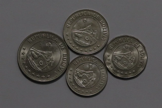 🧭 🇧🇴 Bolivia 1965-1972 Currency High Grade B58 #3 Ss3