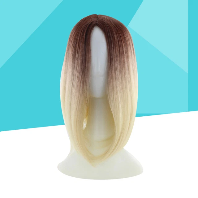 Hallojojo Enid Sinclair Cosplay Perücke - 32CM Farbverlauf Kurze Locken