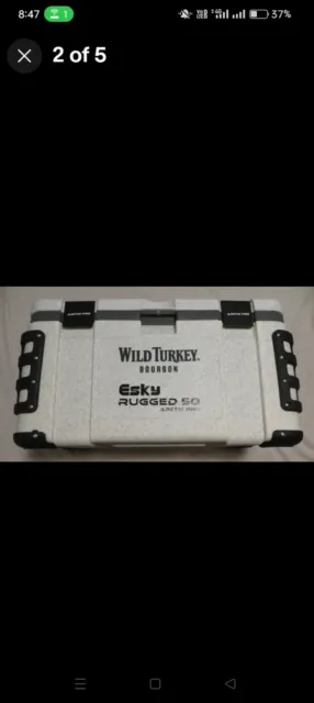 Wild Turkey Esky Cooler Chest Collectable Limited Edition; Brand New; Free Post