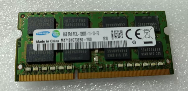 Ram Sodimm Samsung 8Gb Pc3L-12800S Ddr3 M471B1G73Eb0-Yk0