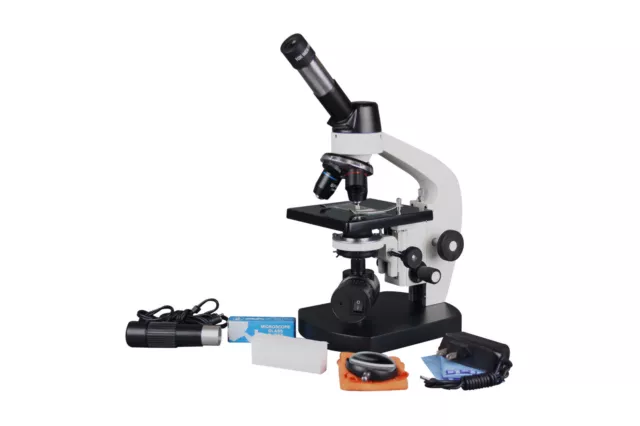 800X USB Digi Microscope W Caméra - Amovible Condenseur - Fin Focus - 3D Étape