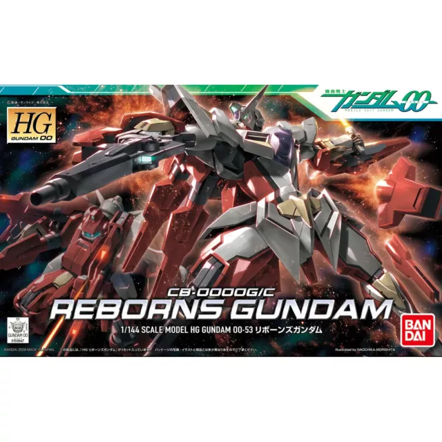 HG 1/144 Reborns Gundam Model Kit Bandai Hobby