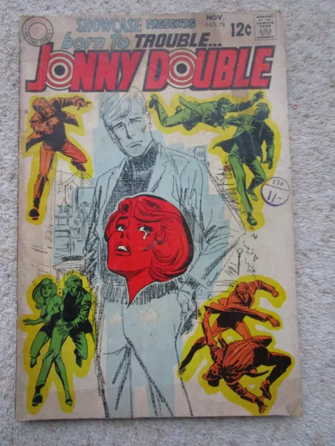 DC Comics-Showcase presents, born to Trouble Jonny Double, issue No. 78 Nov 1968