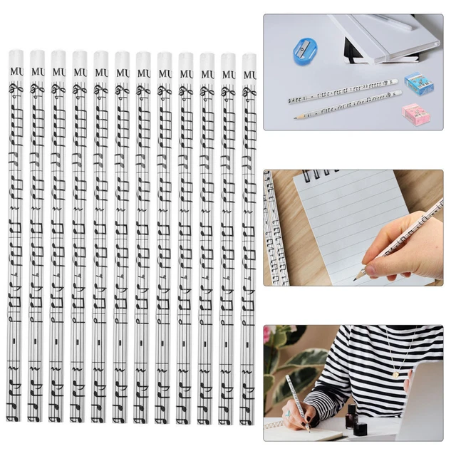 36 Pcs Musiknotenstift Schneemann Bleistifte Zeichnen Handbuch Schreibwaren