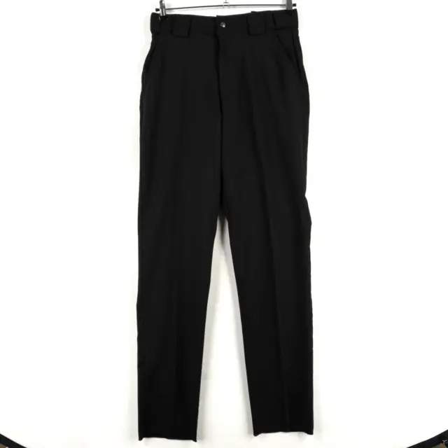 5.11 Tactical Series Womens 16 Wool Blend Pants Black Unhemmed Pockets Work Pant