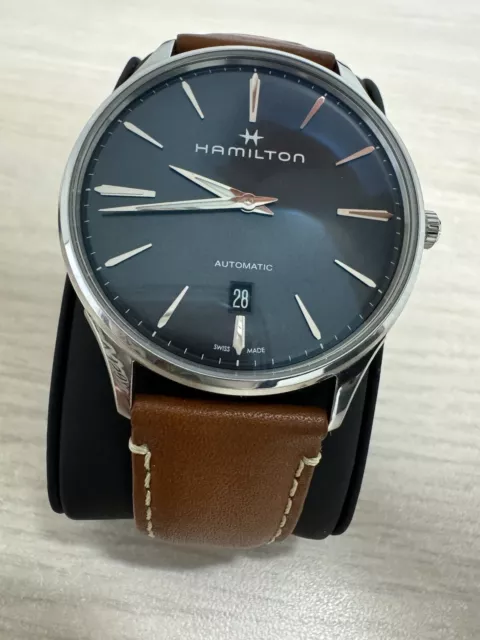 Hamilton Men's Jazzmaster Thinline H38525541 40mm Automatic Watch
