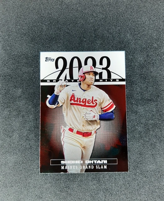 SHOHEI OHTANI 2024 Topps Series 1 2023 GREATEST HITS Insert Los Angeles