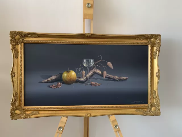 JOHN F SIM ( 20th Century) Oil Painting Still Life