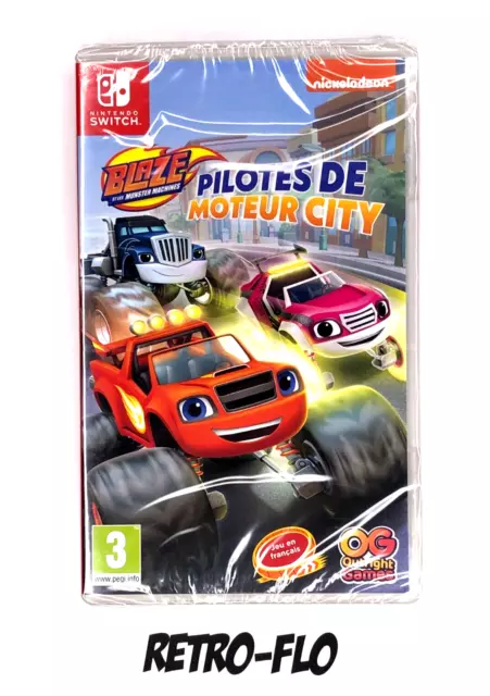 Blaze Et Les Monster Machines : Pilotes De Moteur City - Jeu Nintendo Switch